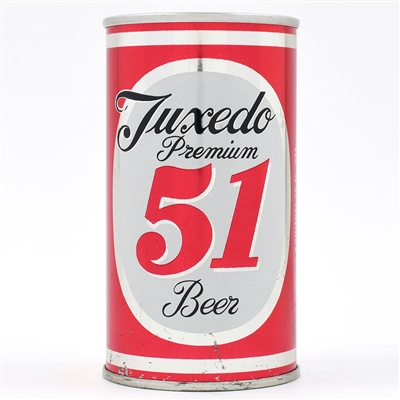 Tuxedo 51 Beer Zip Top 132-6 SCARCE