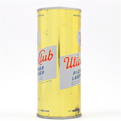 Utica Club Beer 16 Ounce Fan Tab RARE CLEAN 168-30