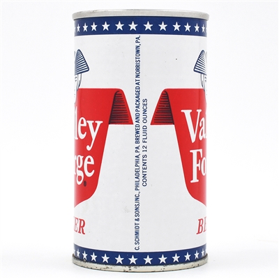 Valley Forge Beer Zip Top SCHMIDT NORRISTOWN 132-32 TOUGH
