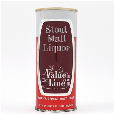 Value Line Stout Malt Liquor 16 Ounce Pull Tab 169-1