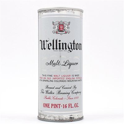 Wellington Malt Liquor 16 Ounce Pull Tab 169-4