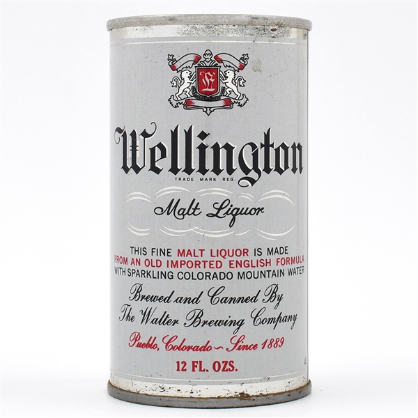 Wellington Malt Liquor Pull Tab 134-9