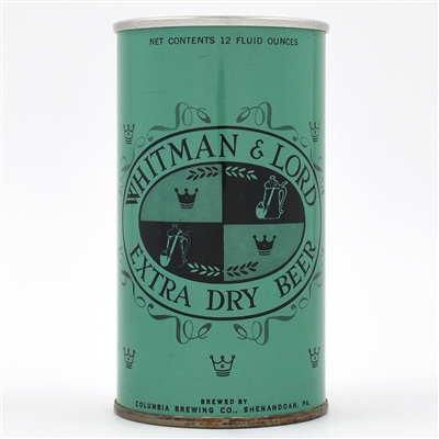 Whitman and Lord Beer Zip Top 134-27