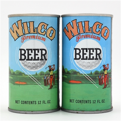 Wilco Beer Pull Tabs Lot of 2 Different INCLUDING SCARCE ORANGE