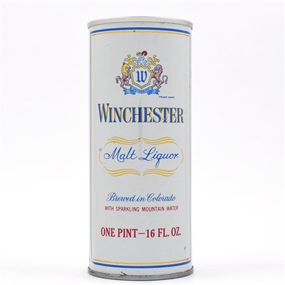 Winchester Malt Liquor 16 Ounce Pull Tab 169-13