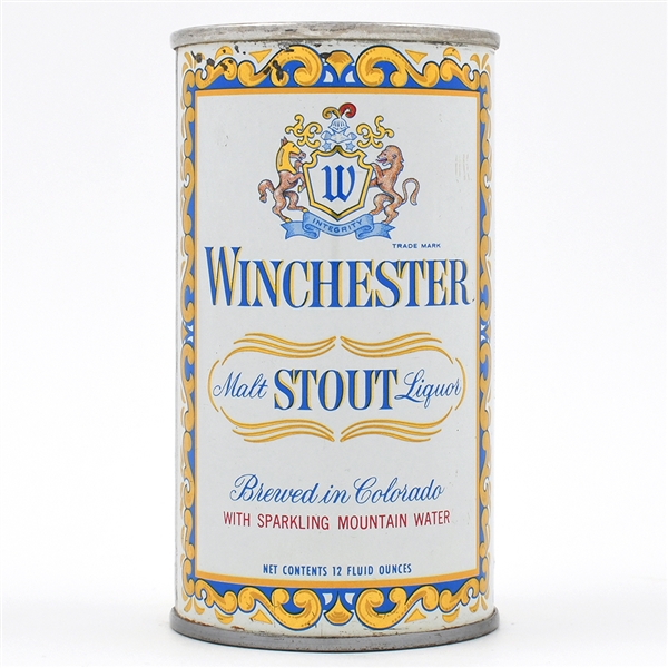 Winchester Stout Malt Liquor Pull Tab 135-13 TOUGH