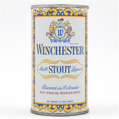 Winchester Stout Malt Liquor Pull Tab 135-13 TOUGH