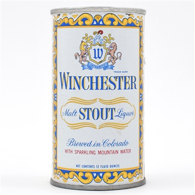 Winchester Stout Malt Liquor Pull Tab 135-13 TOUGH