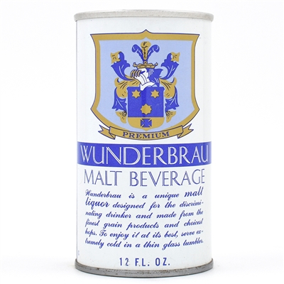 Wunderbrau Malt Beverage Pull Tab 135-30