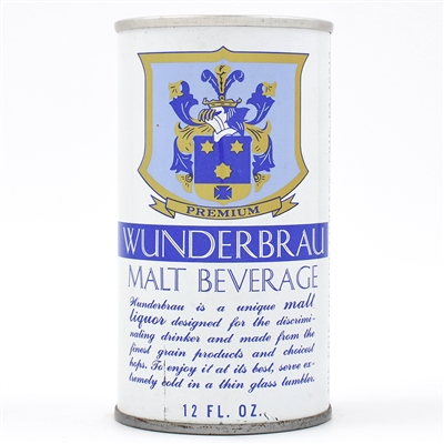 Wunderbrau Malt Beverage Pull Tab 135-30