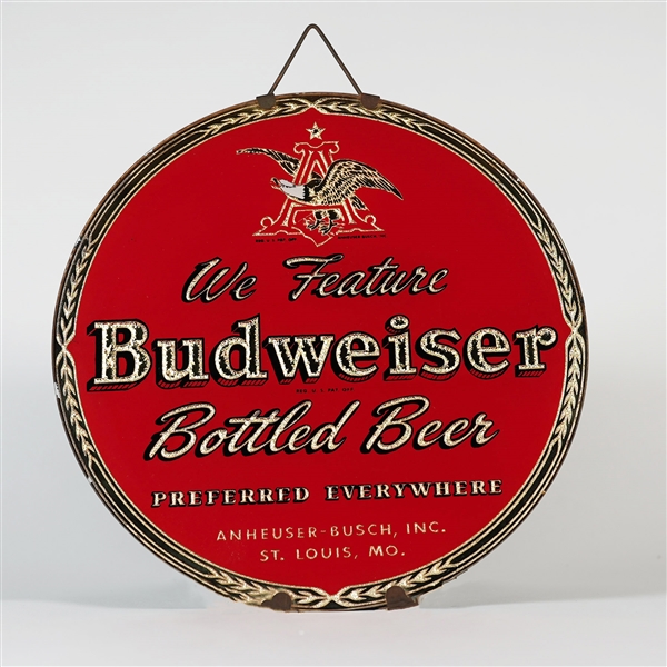 Budweiser Bottled Beer Preferred Everywhere Anheuser Busch ROG - Larger