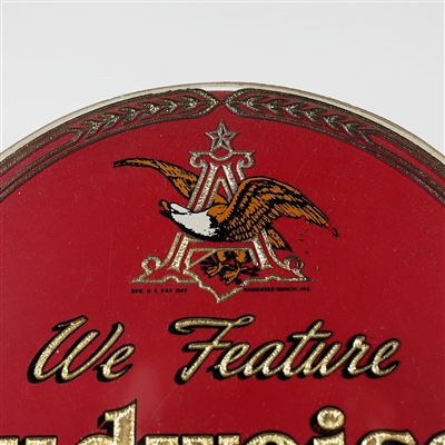 Budweiser Bottled Beer ROG Illuminated Back Bar Sign