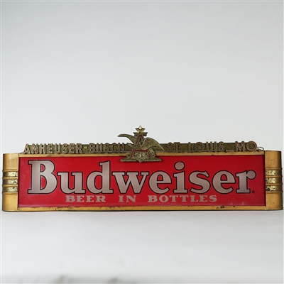 Budweiser Beer In Bottles ROG Illuminated Sign