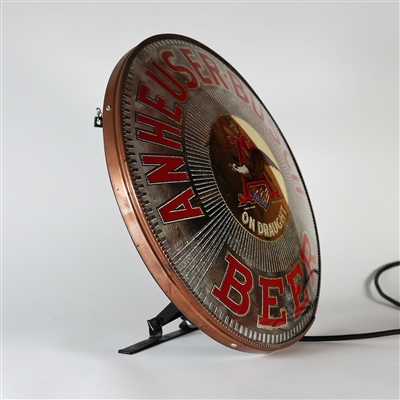 Anheuser Busch Beer On Draught Convex ROG Illuminated Sign