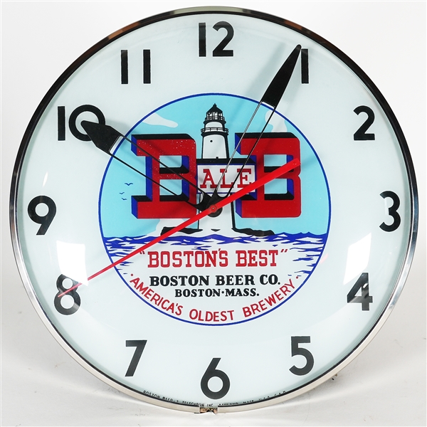 Boston Beer Co Americas Oldest Brewery Illuminated Clock