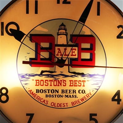 Boston Beer Co Americas Oldest Brewery Illuminated Clock
