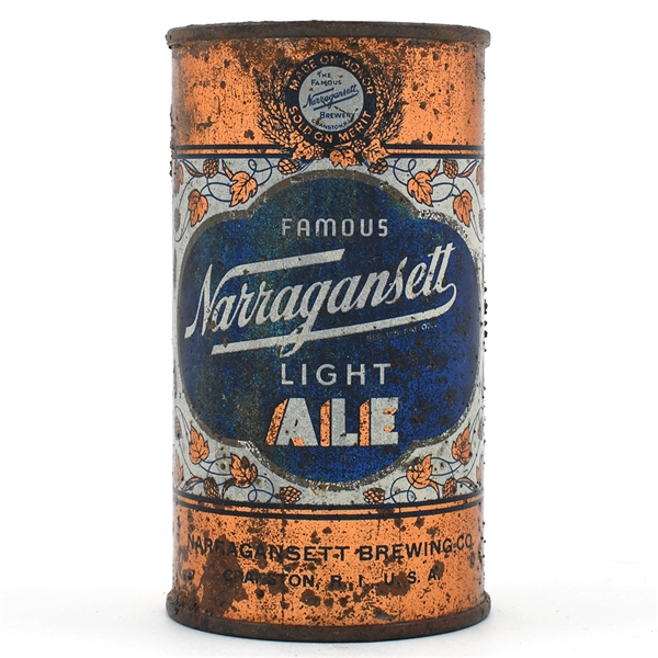 Narragansett Light Ale Flat Top TOUGH 101-15