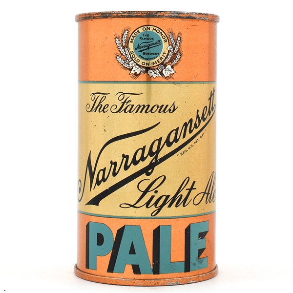 Narragansett Pale Ale Flat Top NON-OI UNLISTED