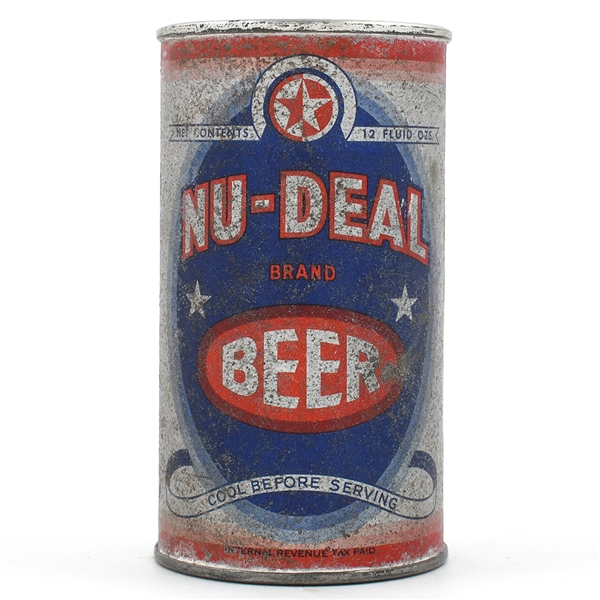 Nu Deal Beer Instructional Flat Top 103-39 USBCOI 582