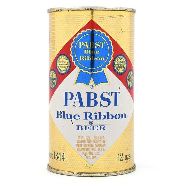 Pabst Blue Ribbon Beer Test Flat Top 111-35