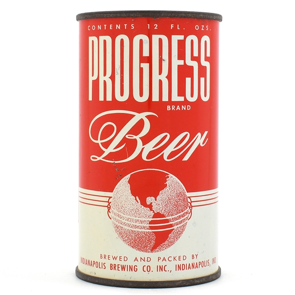 Progress Beer Instructional Flat Top RARE CLEAN 117-13 USBCOI 698