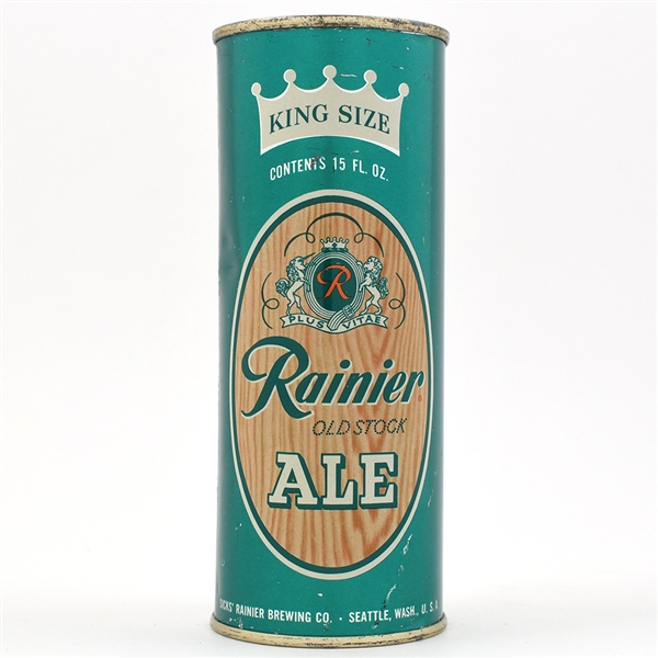 Rainier Ale 15 Ounce Flat Top 234-9