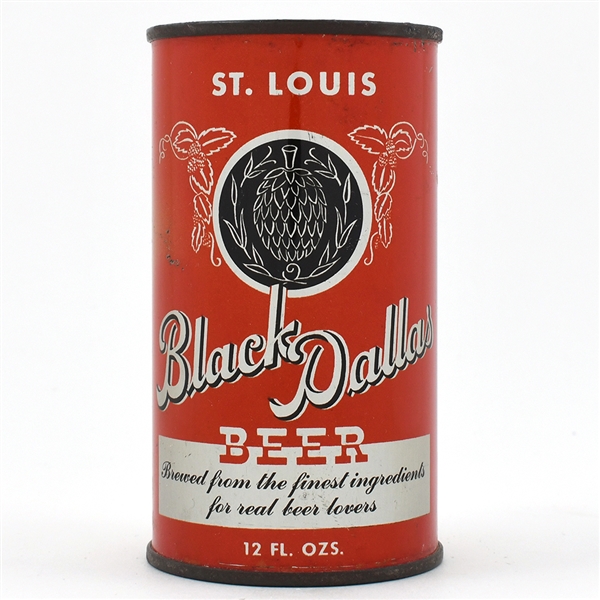 Black Dallas Beer Instructional Flat Top ST LOUIS RARE 37-18 USBCOI 111