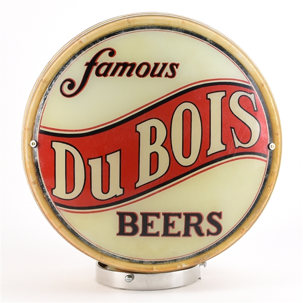 Du Bois Beers 2-Sided 1930s Barrel Light Globe