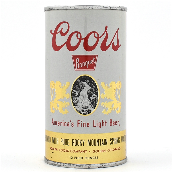 Coors Banquet Beer Flat Top 51-22