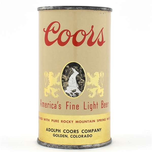 Coors Beer Flat Top IRTP UNLISTED