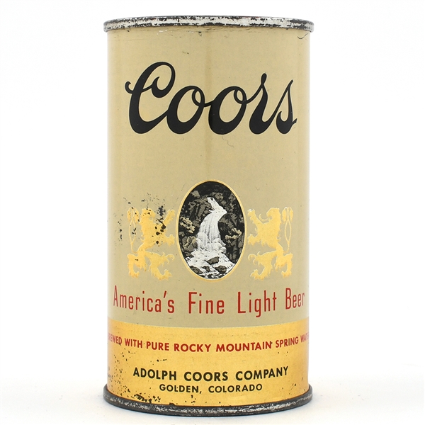 Coors Beer Flat Top IRTP UNLISTED