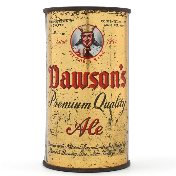 Dawsons Premium Quality Ale Flat Top IRTP 53-6