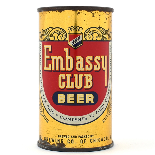 Embassy Club Beer Flat Top IRTP 59-31