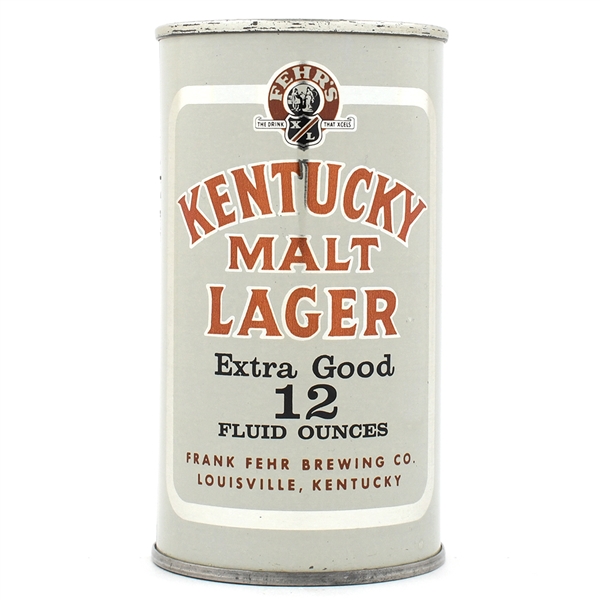 Fehrs Kentucky Malt Lager Flat Top NEAR MINT 87-32