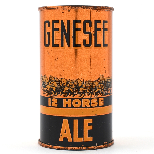 Genesee 12 Horse Ale Instructional Flat Top IRTP 68AD  68-17 USBCOI 324