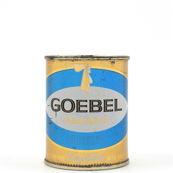 Goebel Beer 8 Ounce Flat Top CRYSTILLED TOUGH 241-25