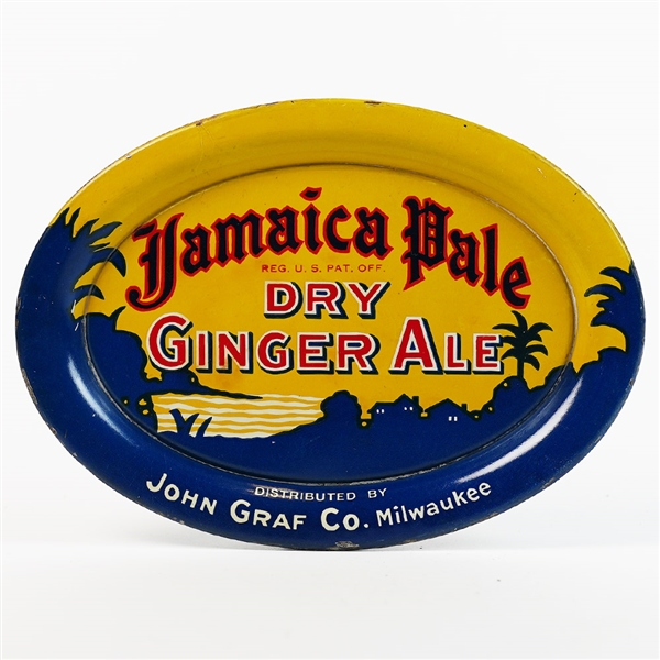 Jamaica Pale Dry Ginger Ale John Graf Milwaukee Tip Tray