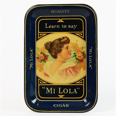 Mi Lola Quality Cigar Pretty Woman Tip Tray