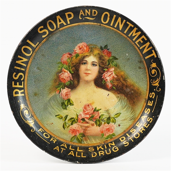 Resinol Soap Ointment for All Skin Diseases Tip Tray BALTIMORE