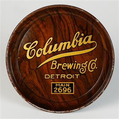 Columbia Brewing Detroit Main 2696 Tip Tray MINTY TOUGH