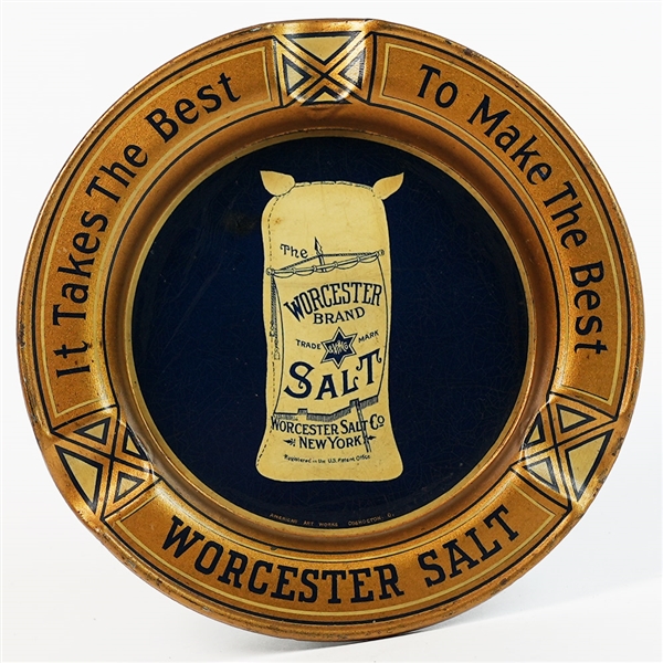 Worcester Salt Takes Best Make Best Ash Tray RARE