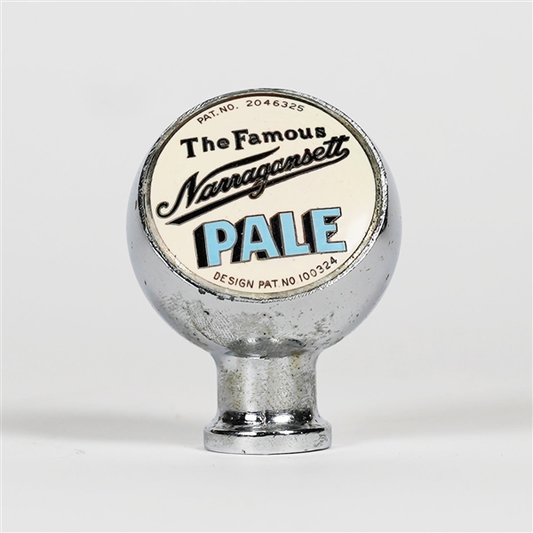 Narragansett Famous Pale Chrome Tap Knob