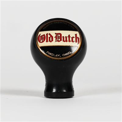 Old Dutch Krantz Brewing Corp Doble Sided Tap Knob FINDLAY OH