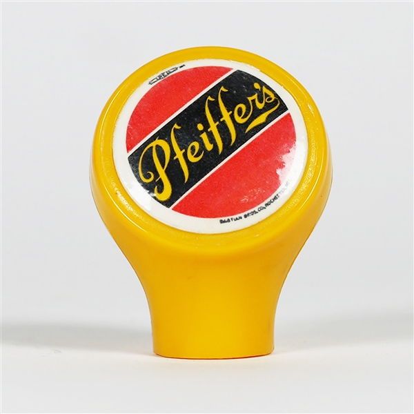 Pfeiffers Yellow Tap Knob