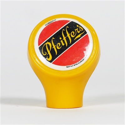 Pfeiffers Yellow Tap Knob