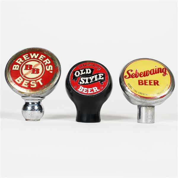 Brewers Best Sebewaing Style Beer Tap knobs MICHIGAN