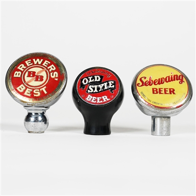 Brewers Best Sebewaing Style Beer Tap knobs MICHIGAN