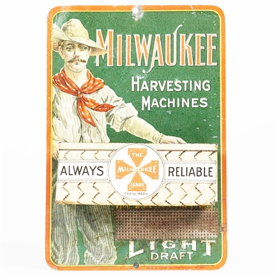 Milwaukee Harvesting Machines Always Reliable Match Holder