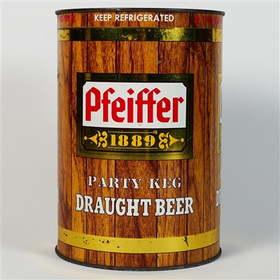 Pfeiffer Draught Party Keg Gallon Can 246-3