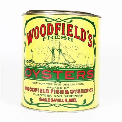 Woodfields Fish Oysters Gallesville MD Lighthouse Sailboat Gallon OUTSTANDING